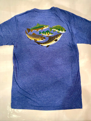 Lake Fish Short Sleeve Comfy Tee-Sold Out