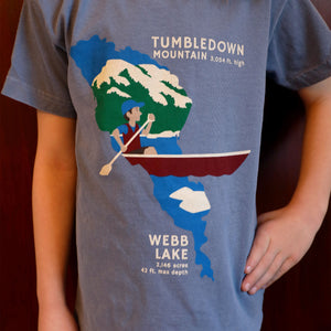 Comfort Colors Canoe Kids Short Sleeve Tee-Sold Out Online